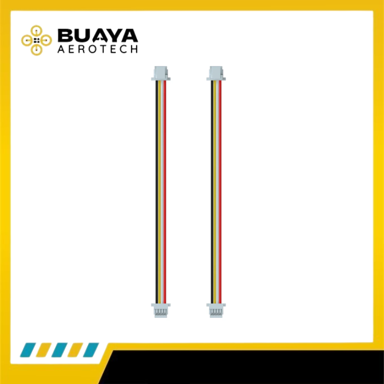 Flywoo JST SH 1.0mm 4 pin 4P(w/lock) to 4P(w/lock) FC to GPS Kabel Konektor - Gambar 3