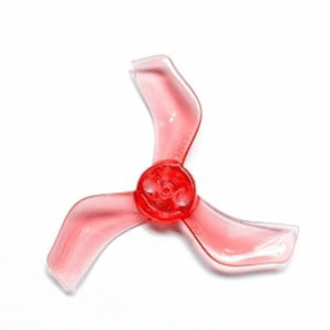 Gemfan1635 40mm Durable 3 Blade 1.5mm Clear Red