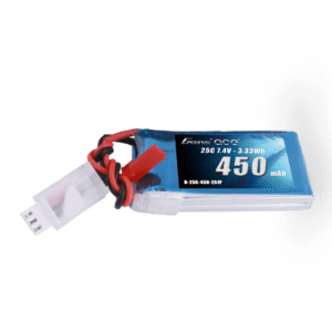 Gens Ace 450mAh 2S 45C with JST