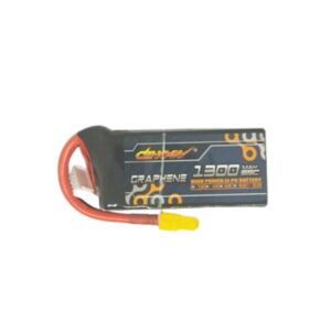 Dinogy Baterai Lipo 6S Graphene 1300mAh 65C XT60 Battery Drone Batre