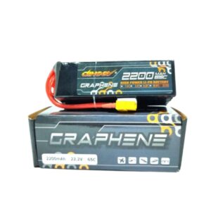 Dinogy Baterai Lipo 6S Graphene 2200mAh 65C XT60 Battery Drone Batre
