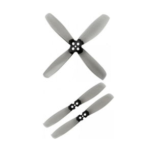 Gemfan 2535 RotorX 2 TO 4 Blades (3 Holes) Clear Gray