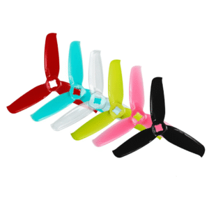 Gemfan 3052 Flash Durable 3 Blade Propeller 3x5.2 Prop 1Set Ferrari Red