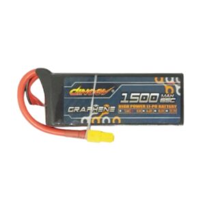 Dinogy Baterai Lipo 3S Graphene 1500mAh 65C XT60 Battery Drone Batre