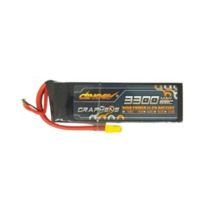 Dinogy Baterai Lipo 3S Graphene 3300mAh 65C XT60 Battery Drone Batre
