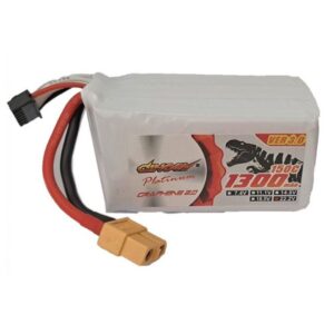 Dinogy Baterai Lipo 6S Platinum Graphene 1300mAh 150C XT60 Battery V2