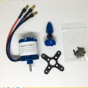 SunnySky X Series V3 X2216 950KV Long/Short Shaft 3-4S Brushless Motor for RC Drone Airplane - long