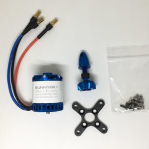 SunnySky X Series V3 X2216 KV2600 Long/Short Shaft 3-4S Brushless Motor for RC Drone Airplane - short