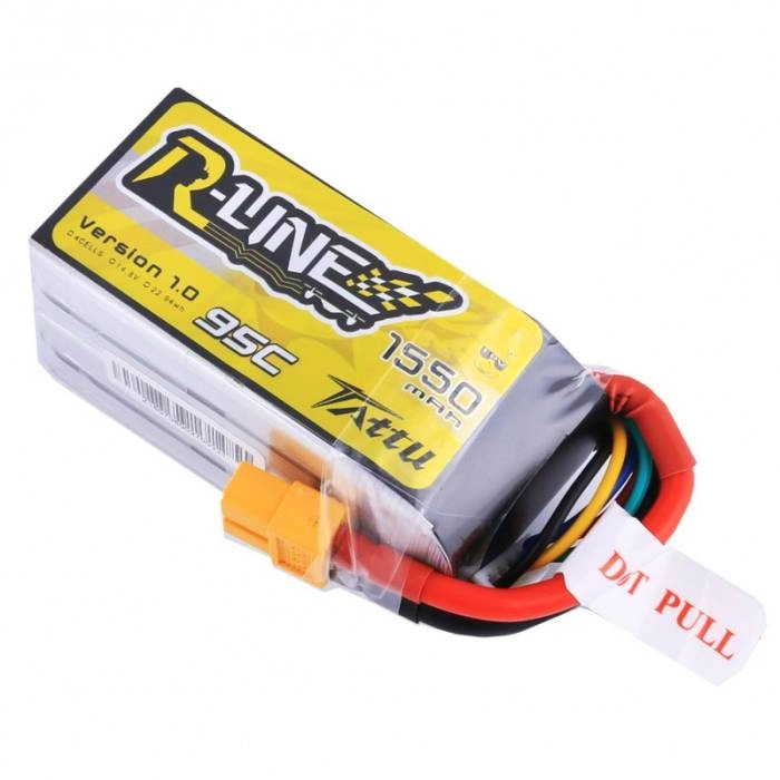 TATTU R-LINE 4.0 1050mAh 6s 130C 22.2V - Gambar 2