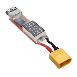 USB Converter 2S - 6S Lipo Battery Lithium Charger XT60 Adapter T-Plug