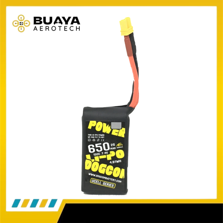 DOGCOM 650mAh 150C 2S 7.4V UCELL series - Image 4