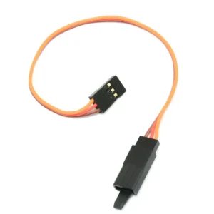 10cm JR Male to Futaba Female servo Extension Wire with hook