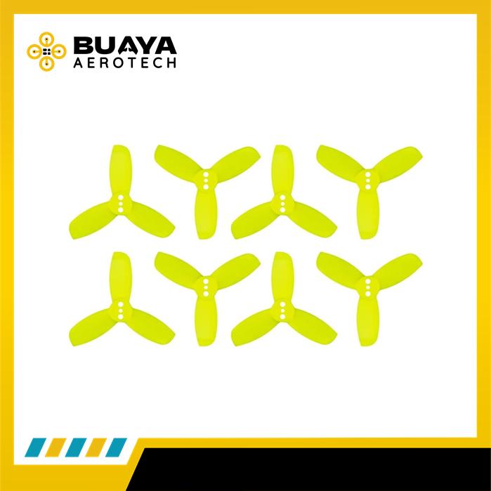 Gemfan 1940 Hulkie Durable 3 Blade 3 Hole Yellow - Gambar 3