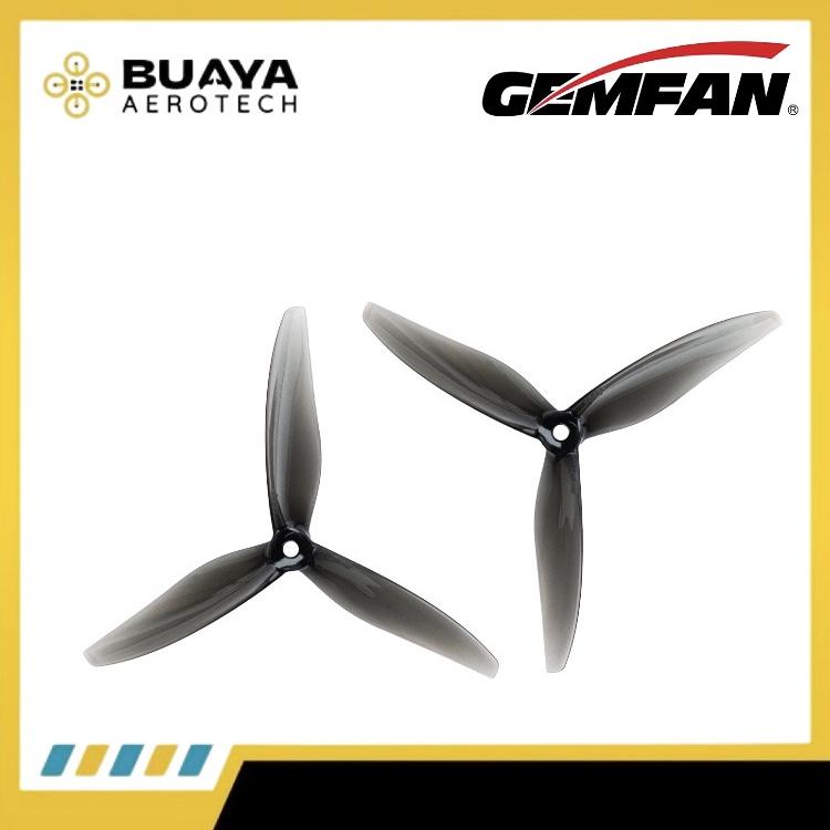 Gemfan Hurricane 6045 3 Blade Propeller - Clear Gray - Image 3