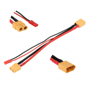 XT60 Male to XT60 Female & JST Female Conversion Cable XT-JST