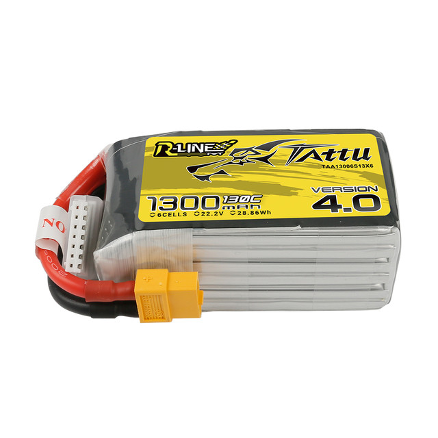 TATTU R-LINE 4.0 1300mAh 6s 130C 22.2V