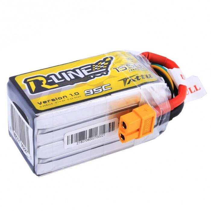 TATTU R-LINE 4.0 1050mAh 6s 130C 22.2V - Gambar 4