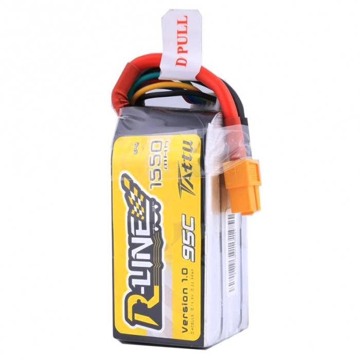 TATTU R-LINE 4.0 1050mAh 6s 130C 22.2V - Gambar 5