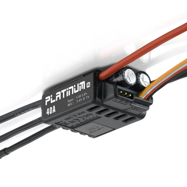 Hobbywing Platinum Series 40A V4 5-8V 7A with UBEC