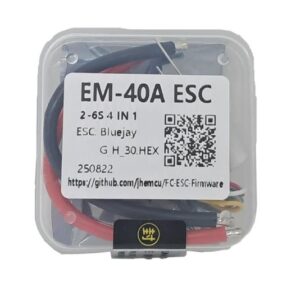 JHEMCU EM40A 2-6S BLHELI_S 4in1 ESC Brushless 40A 20x20mm