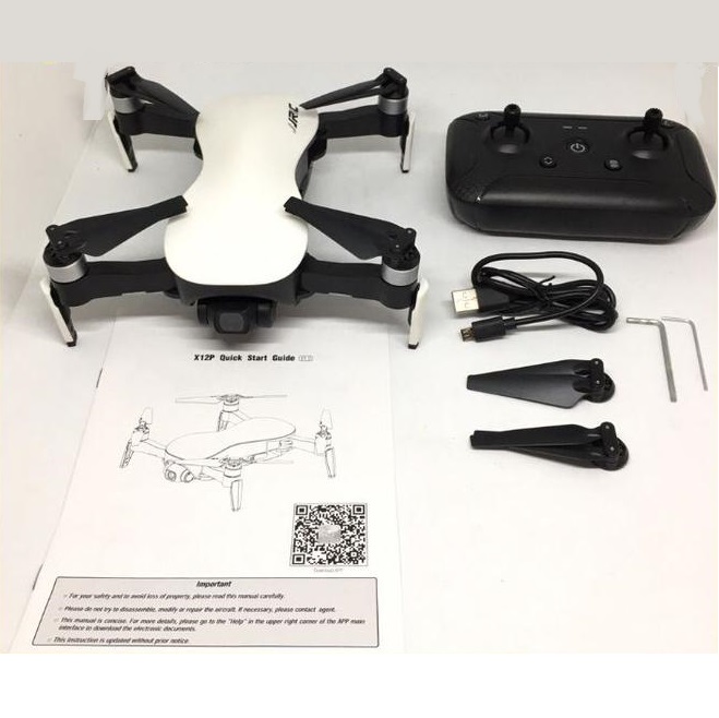 JJRC X12 X12P RC Drone 4K Profesional 5G WI-FI Drone with 3-Axis stable gimbal - Gambar 5