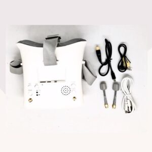 LS-008D 008D PRO White FPV Goggle 5.8G 40ch DVR