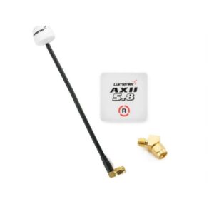 Lumenier AXII 2 Long Range LHCP SMA 5.8G 8.4dBi Flat Mushroom Antenna Set For RC FPV