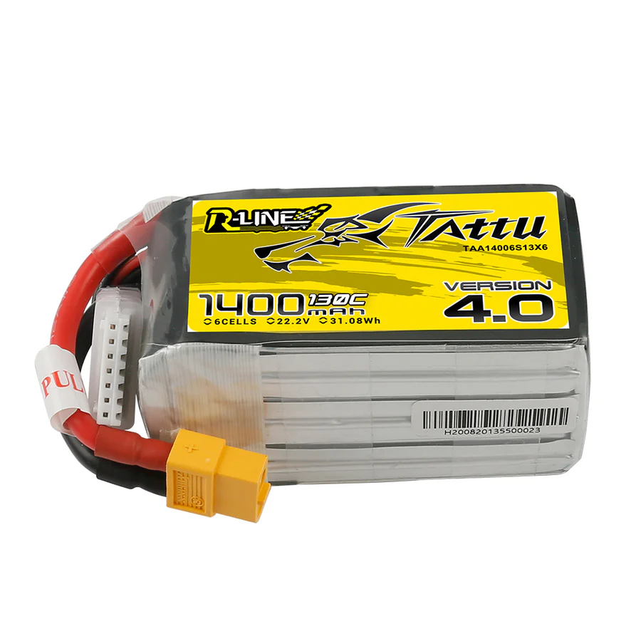 Tattu R-LINE 1300mah 4s 120c Baterai Lipo XT60 Battery Drone Batre