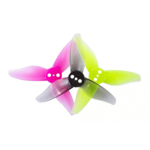 Gemfan 2023 2x2.3 Hurricane PC 3 Blade Hole 1.5mm Shaft diameter propeller for 2 Inch Drone FPV - Clear Gray