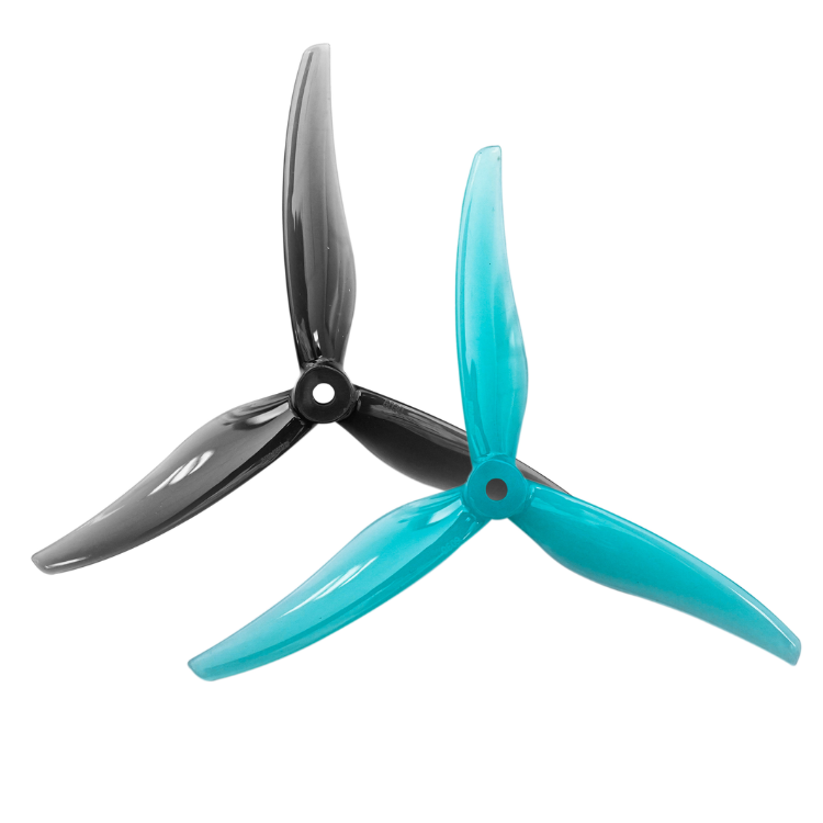 Gemfan Freestyle 6030 6x3 PC 3 Blade freestyle propeller 6inch fpv drone - Midnight Gray