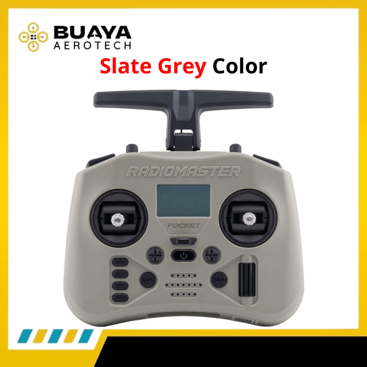 Radiomaster Pocket Crush Radio Controller M2 TX Transmitter FPV Drone color series - Slate Grey - Gambar 2