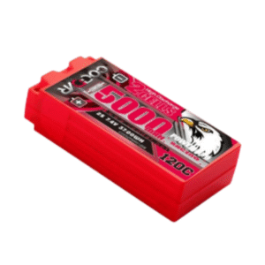 Coddar 5000mAh 2s 120c 7.4V 2S2P Hard Case Lipo Battery Baterai Drone FPV