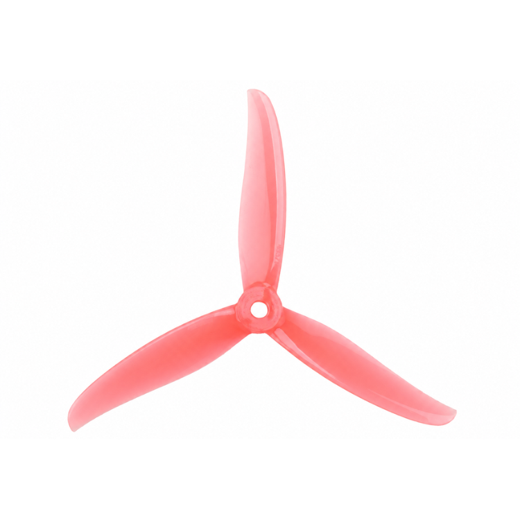 Gemfan Hurricane 4937 4.9inch 3blade Propeller FPV Drone - Macho Pink