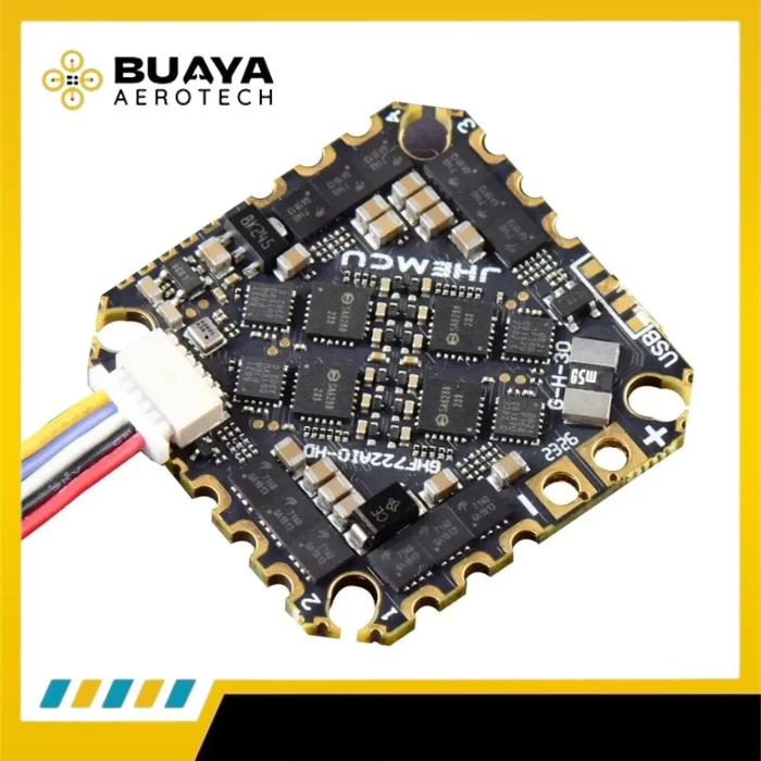 JHEMCU GHF722 AIO 40A BLUEJAY 4in1 ESC 2-6S OSD FC Flight Controller 25.5x25.5mm for HD Digital FPV Drone - Gambar 4